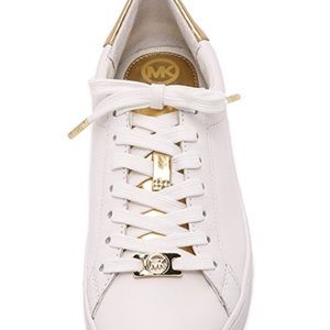 michael kors white tennis shoes